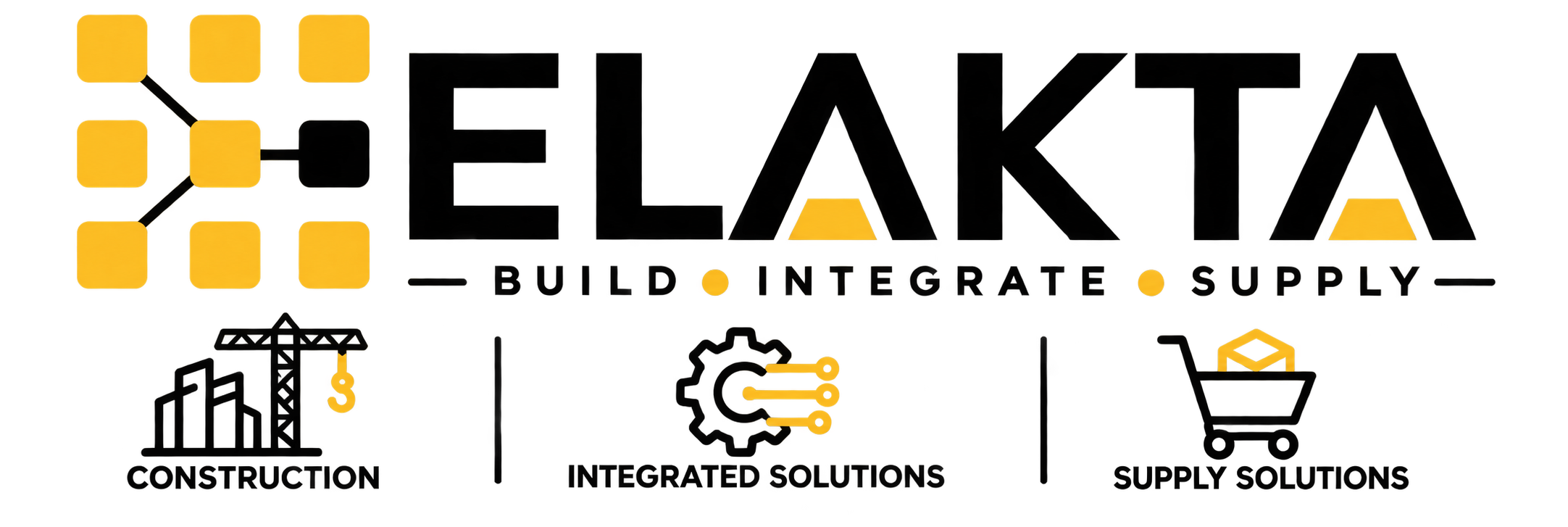 construction logo black